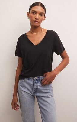 Z Supply Girlfriend V-Neck Tee
