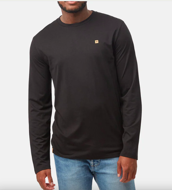 Ten Tree M TreeBlend Classic Longsleeve Meteorite Black