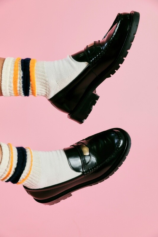Free People Liv Loafer Black