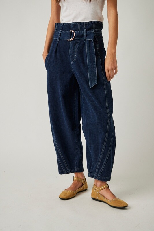 Free People The Amsterdam High Rise Deep Indigo