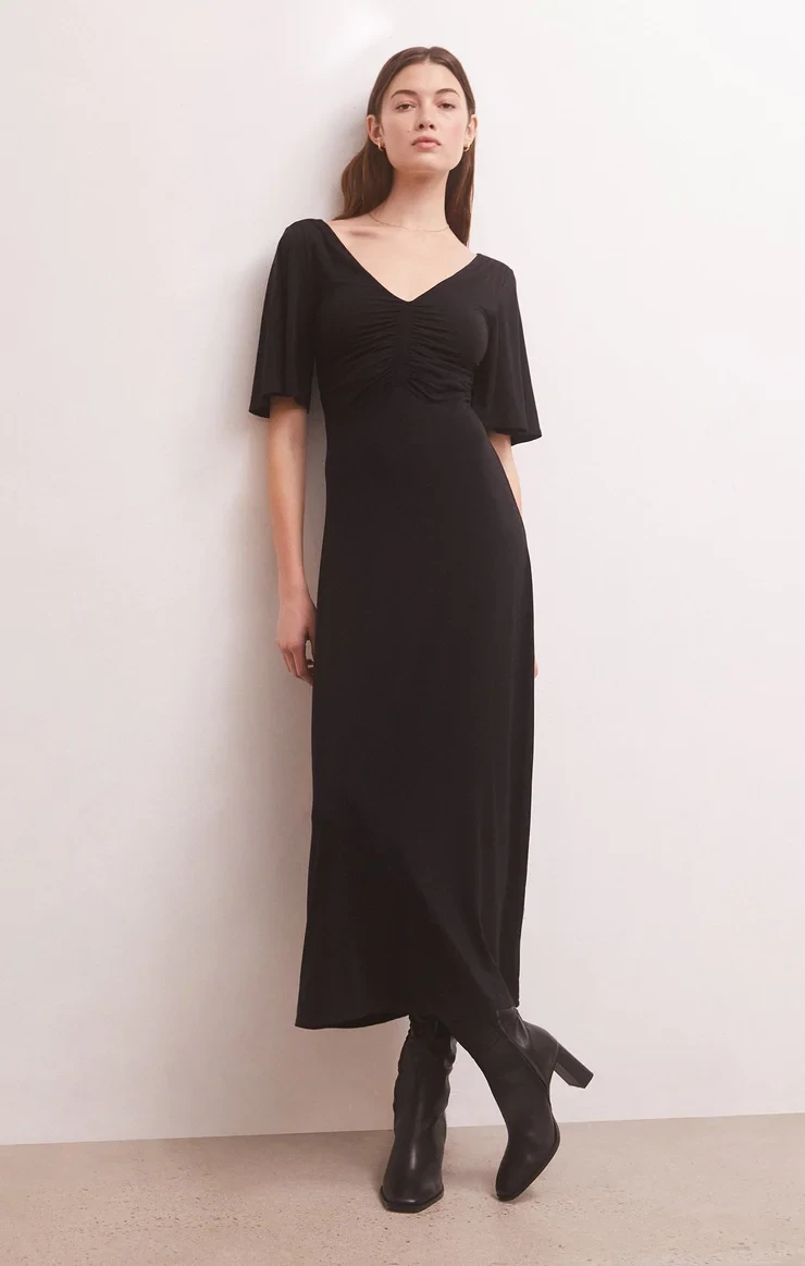 Z Supply Kara Flutter Midi Dress