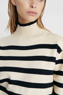 Deluc Savage Striped Sweater