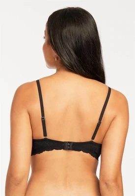 Montelle Flirt Demi Lace Bra Black