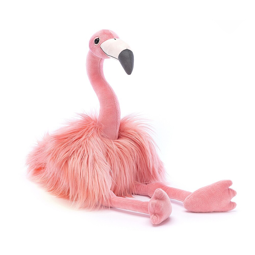 Jellycat Regal Ruffles Rosario Flamingo