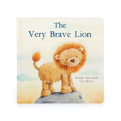 Jellycat The Very Brave Lion Storybook