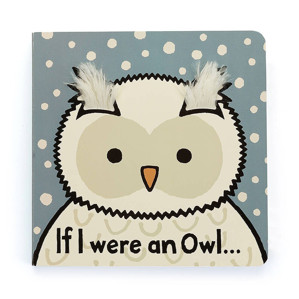 Jellycat If I Were an Owl(White) Book
