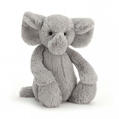 Jellycat Bashful Grey Elephant Medium