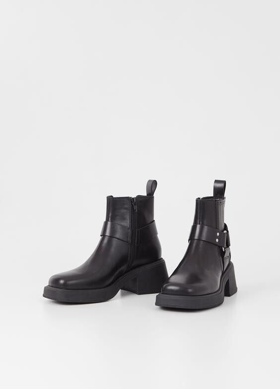 Vagabond Dorah Buckle Boot Black