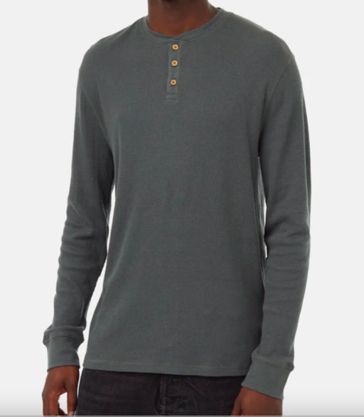 Ten Tree M Treewaffle Henley 