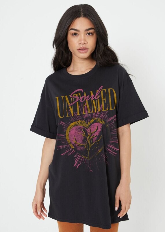 Girl Dangerous Soul Untamed Tee Dress