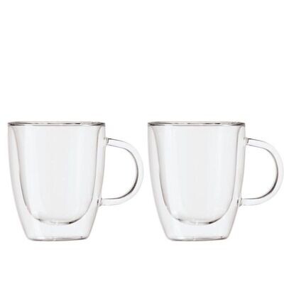 Oggi Double Wall Coffee Mug Set/2