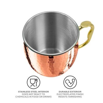 Oggi Copper Mule Mug 