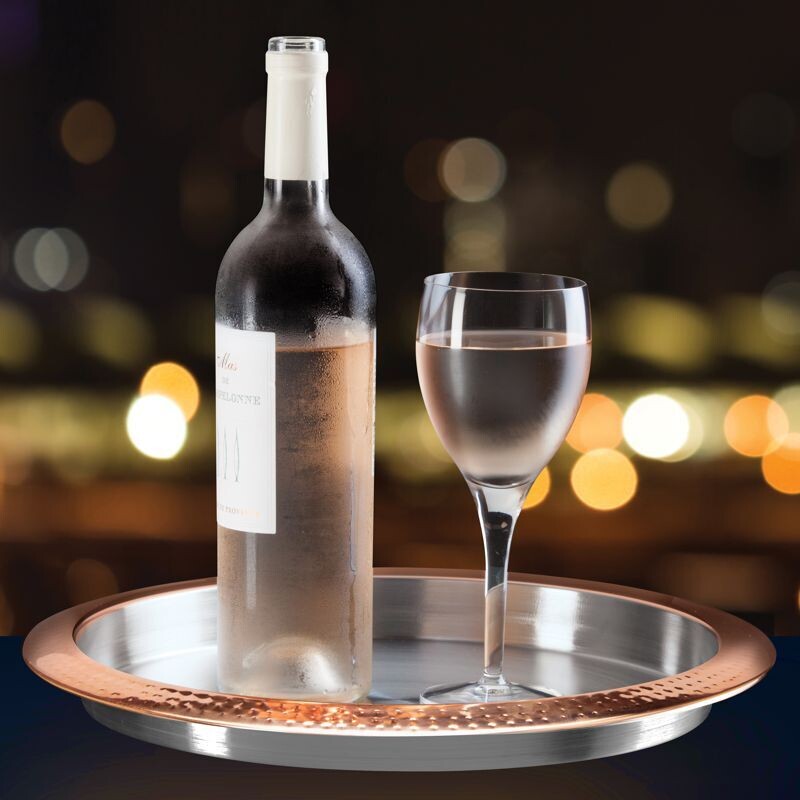 Oggi Copper Serving Tray