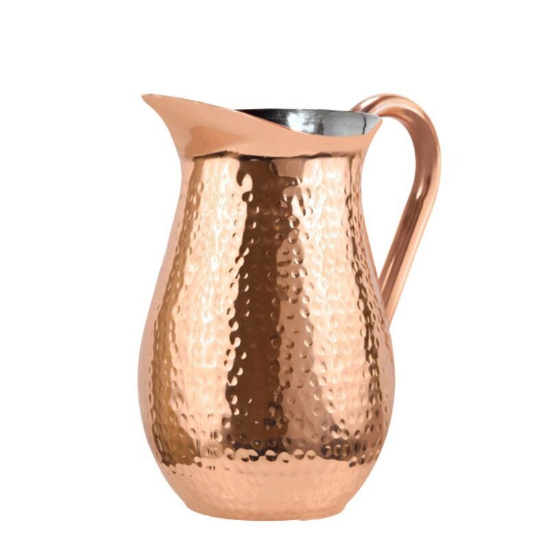 Oggi Copper Beverage Pitcher
