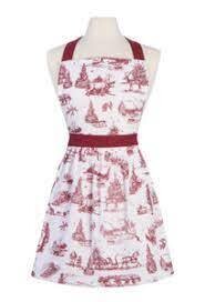 Danica Winter Toile Classic Apron Danica Winter Toile Classic Apron
