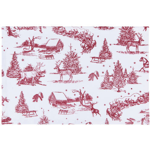 Danica Winter Toile Placemat