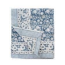 Indaba Primrose Block Print Tablecloth