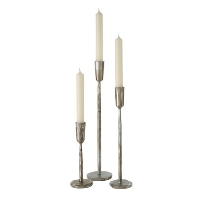 Indaba Luna Forged Candlestick
