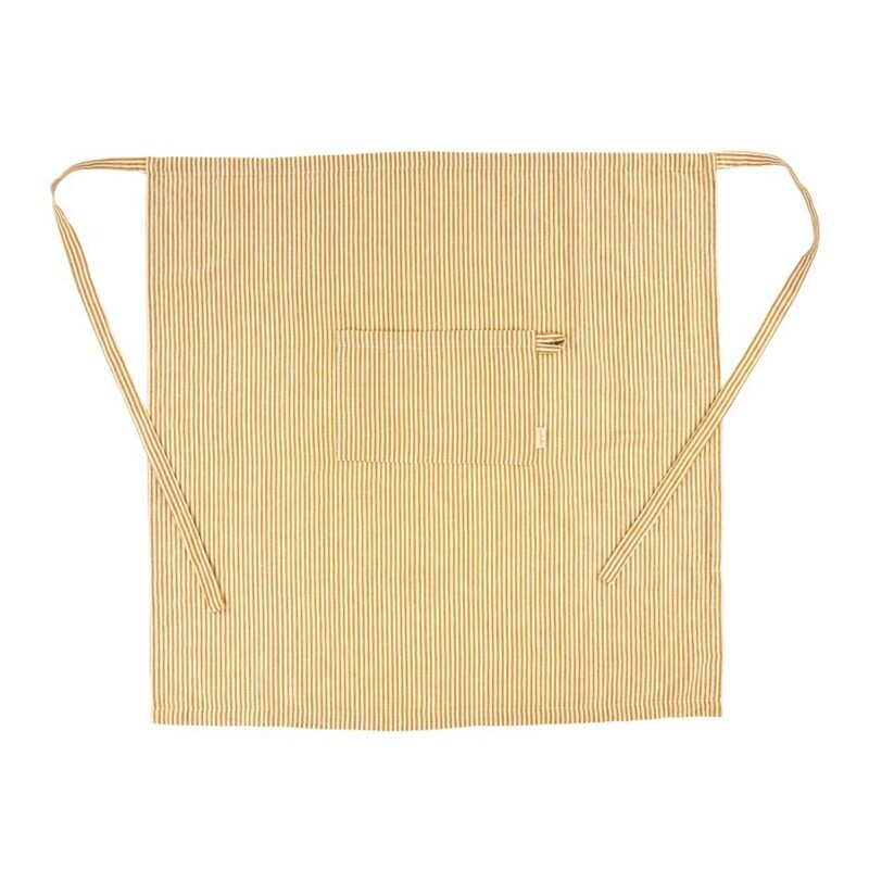 Indaba Sorbet Stripe Linen Apron