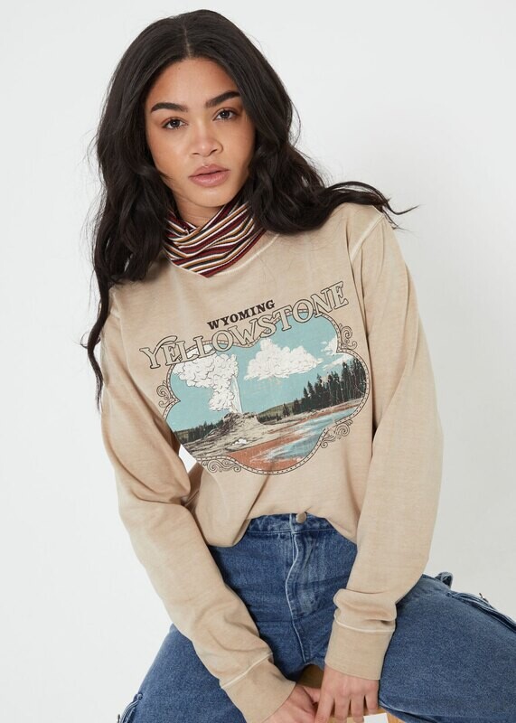 Girl Dangerous Yellowstone Oversized Crew