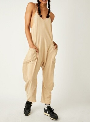 Free People Hot Shot Onesie Seasame