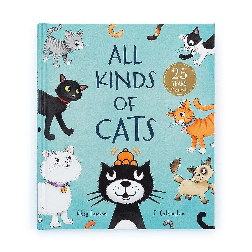 Jellycat All Kinds of Cats Storybook