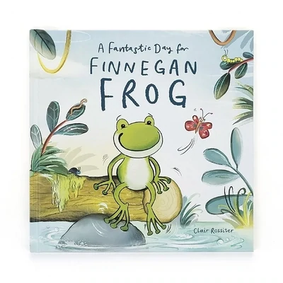 Jellycat A Fantastic Day For Finnegan Frog Storybook
