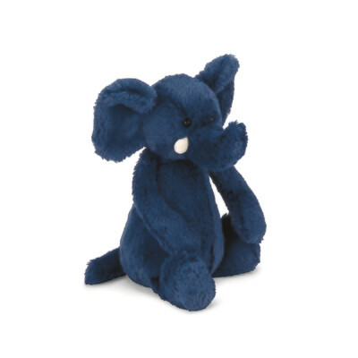 Jellycat Bashful Elephant Blue Medium