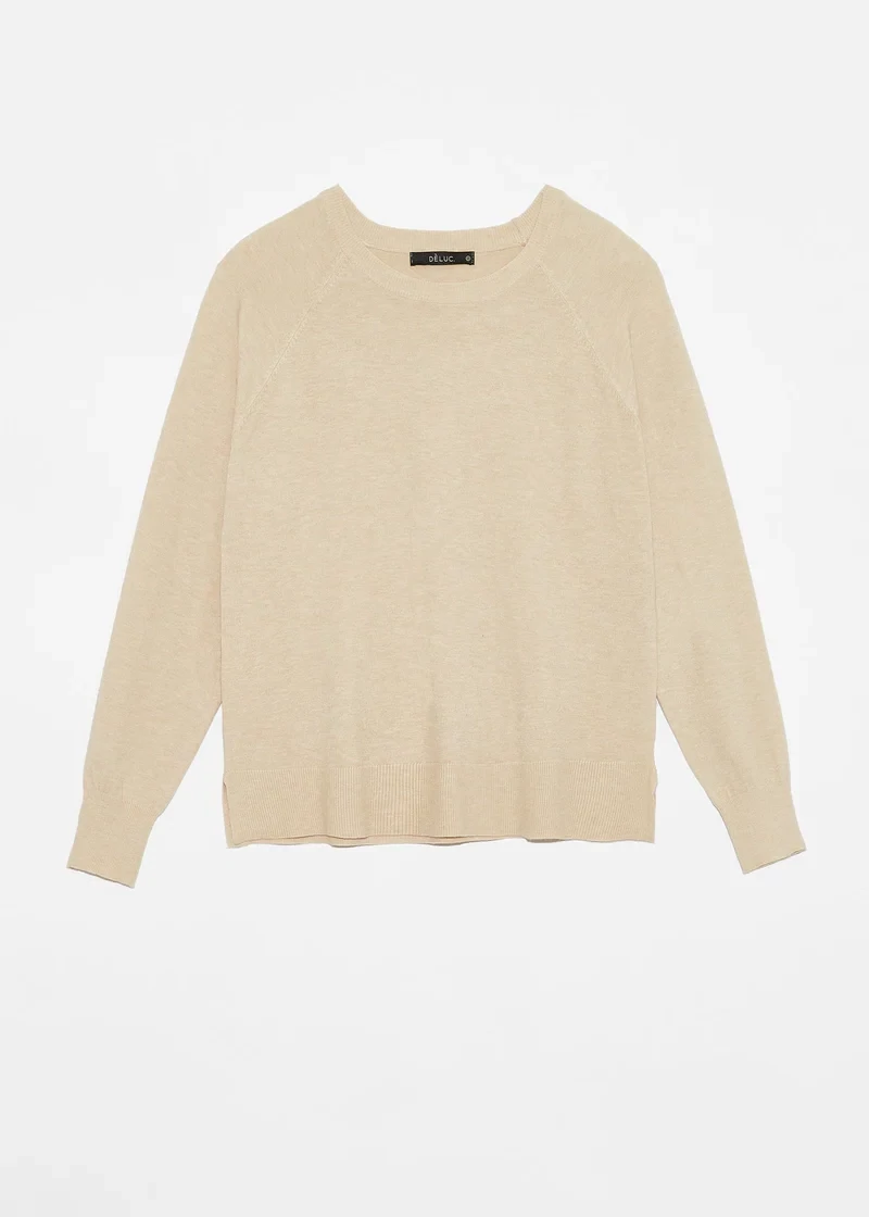 Deluc Lorraine Sweater Beige Melange