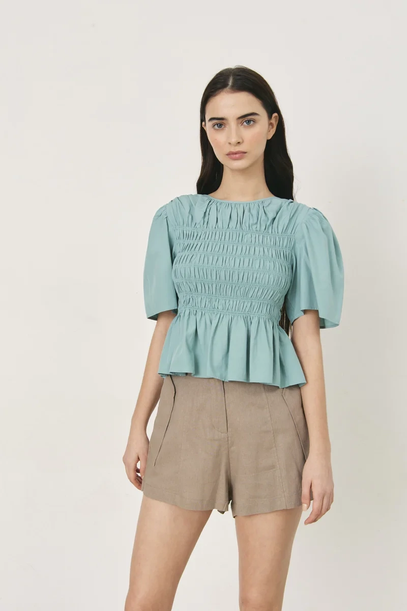 Deluc Carvaggio Sea Green Top