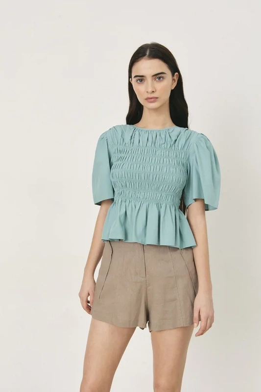 Deluc Carvaggio Sea Green Top
