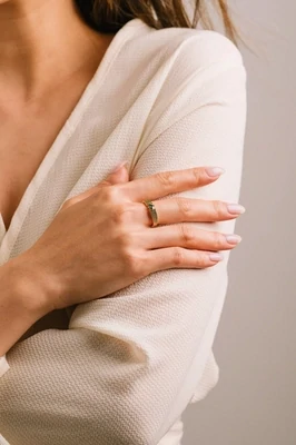 Lover's Tempo Serena Ring Emerald