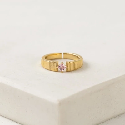 Lover's Tempo Serena Ring Pink