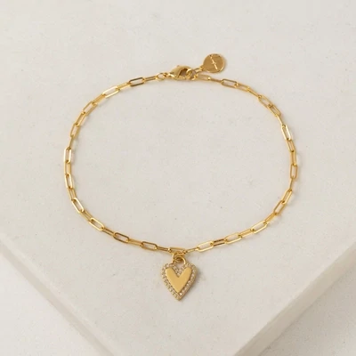 Lover's Tempo Verona Pave Heart Bracelet