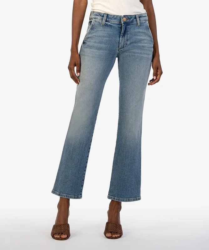 Kut From The Kloth Kelsey Ankle Flare Slash Pocket Decreased
