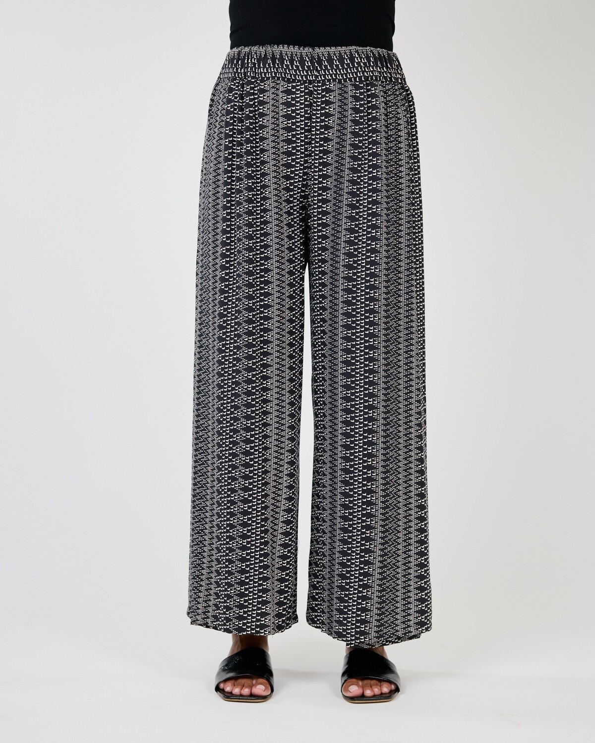 Shannon Passero Zuki Wrap Pant Matrix Print