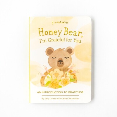 Slumberkins Book Honey Bear I'm Grateful For You