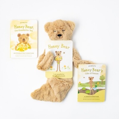 Slumberkins Snuggler Gift Set Honey Bear