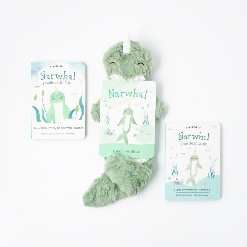 Slumberkins Snuggler Gift Set Narwhal