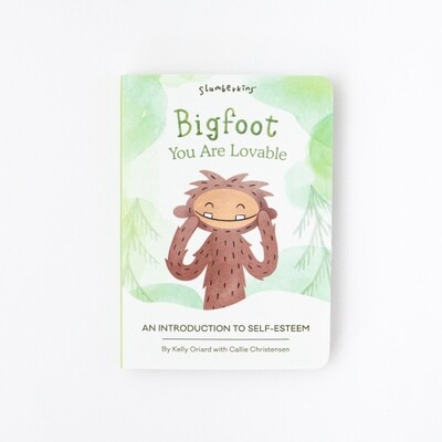 Slumberkins Book Bigfoot You Are Loveable
