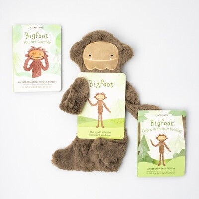 Slumberkins Snuggler Gift Set Bigfoot