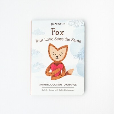 Slumberkins Book Fox Your Love Stays the Same