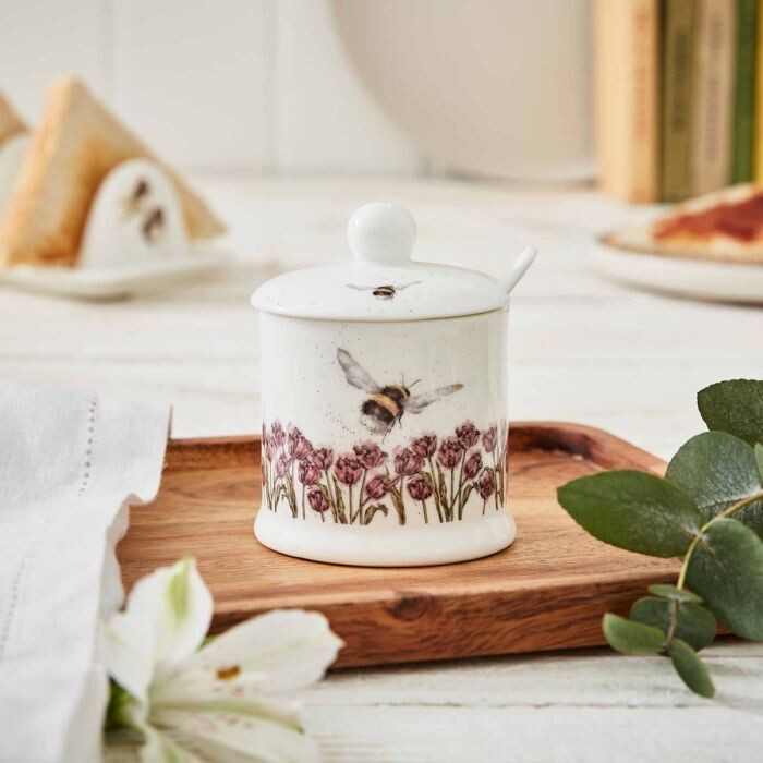 Wrendale Conserve Pot with Spoon Bumble Bee