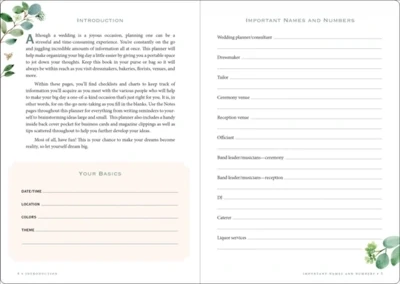 Peter Pauper My Wedding Planner Checklist