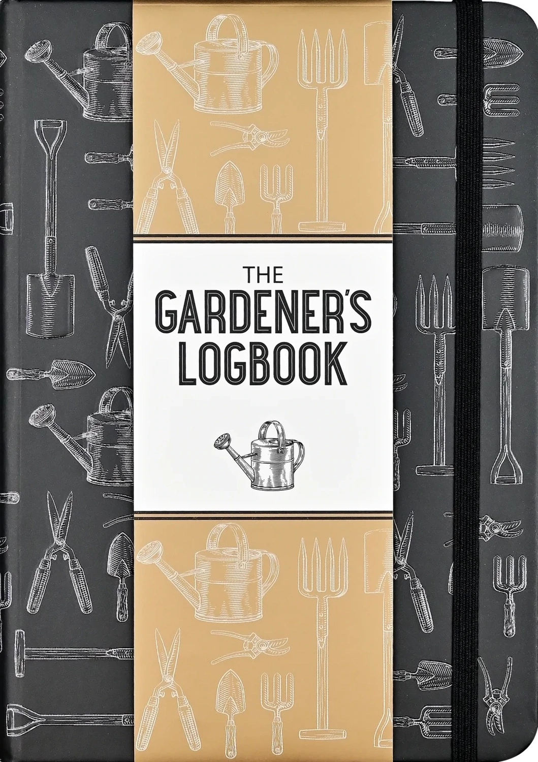 Peter Pauper The Gardener&#39;s Log Book Black