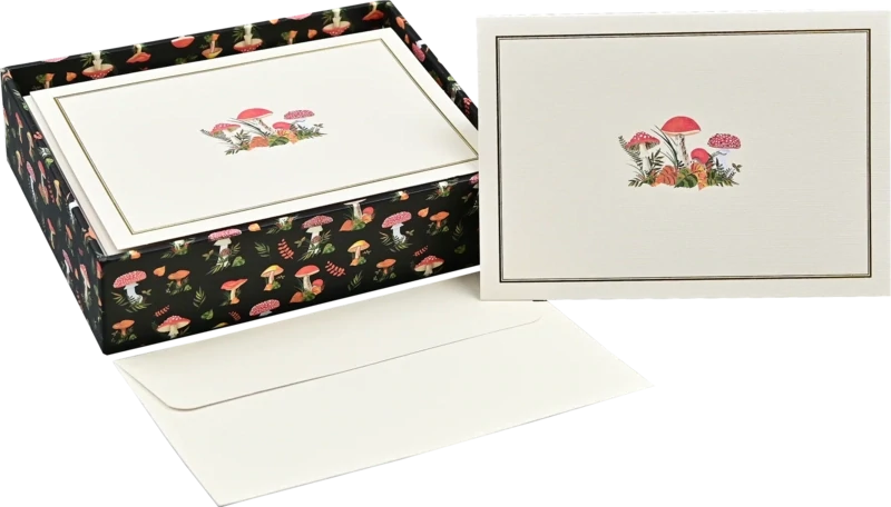 Peter Pauper Note Cards Mushroom