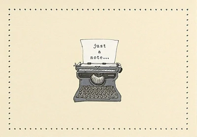 Peter Pauper Note Cards Typewriter