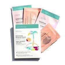 Patchology Resting Beach Face Mask/Lip Gel Kit