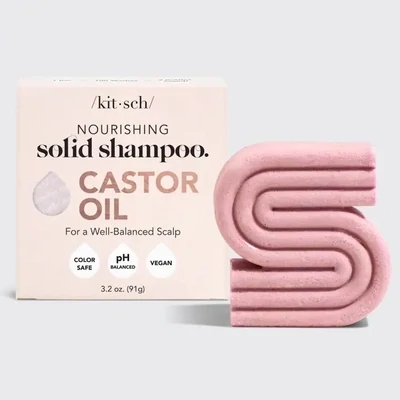 Kitsch Castor Oil Nourishing Shampoo Bar