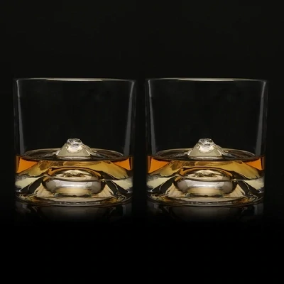 Liiton Fuji Whiskey Glasses Set of 2
